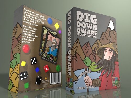 Обложка игры Dig Down Dwarf (Second Edition)