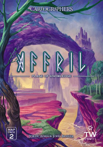 Обложка игры Cartographers Map Pack 2: Affril – Plane of Knowledge