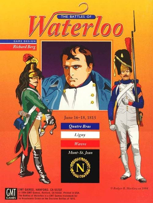 Обложка игры The Battles of Waterloo