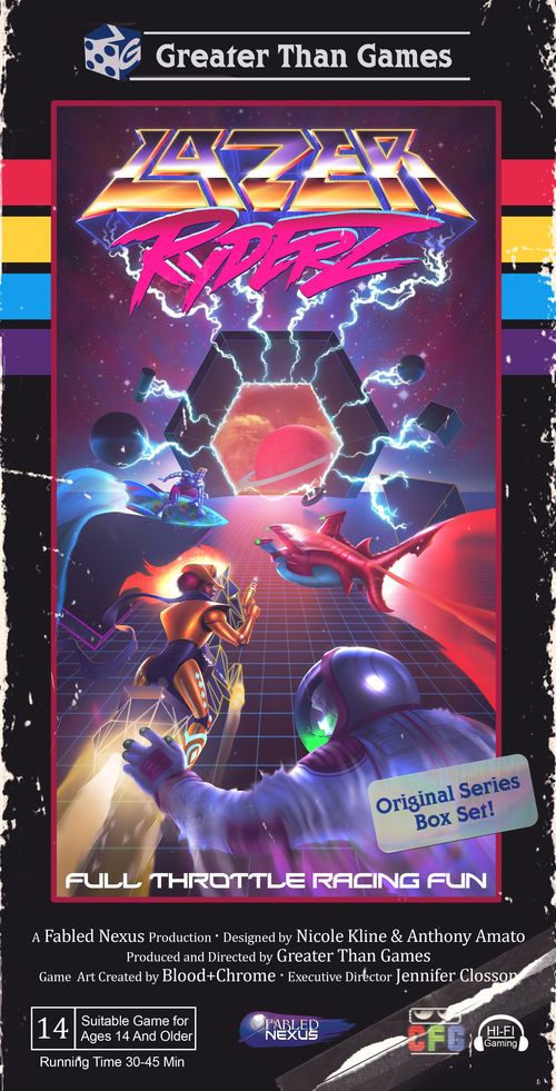Обложка игры Lazer Ryderz