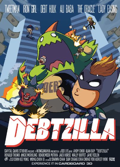 Обложка игры Debtzilla