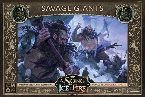 Обложка игры A Song of Ice & Fire: Tabletop Miniatures Game – Savage Giants