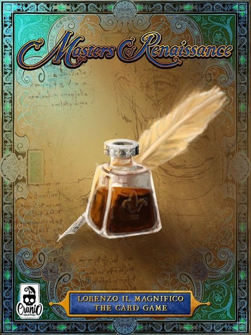 Обложка игры Masters of Renaissance: Lorenzo Il Magnifico – The Card Game