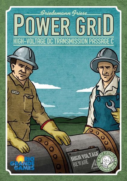 Обложка игры Power Grid: High-Voltage DC Transmission Passage C