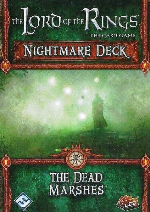 Обложка игры The Lord of the Rings: The Card Game – Nightmare Deck: The Dead Marshes