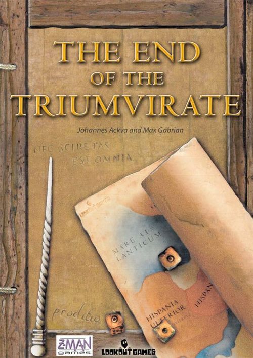 Обложка игры The End of the Triumvirate