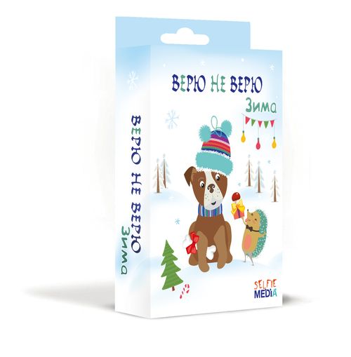 Обложка игры Верю не верю. Зима