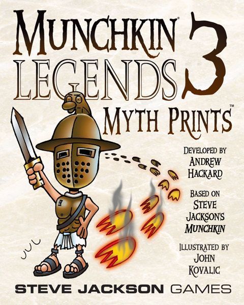 Обложка игры Munchkin Legends 3 — Myth Prints