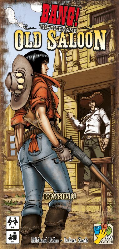 Обложка игры BANG! The Dice Game - Old Saloon