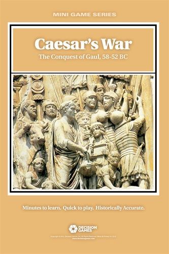 Обложка игры Caesar's War: The Conquest of Gaul, 58-52 BC