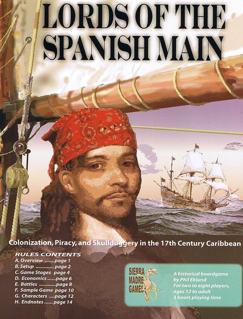 Обложка игры Lords of the Spanish Main