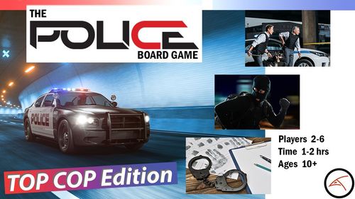 Обложка игры The Police Board Game: TOP COP