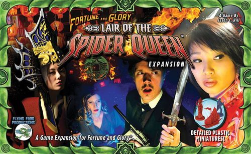Обложка игры Fortune and Glory: Lair of the Spider Queen
