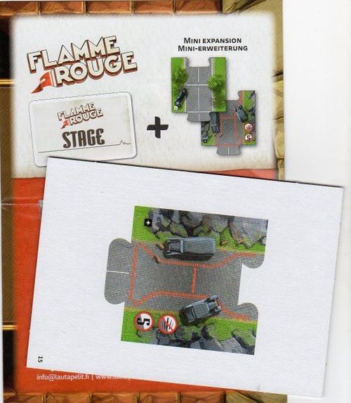Обложка игры Flamme Rouge: Brettspiel Adventskalender 2017 Promo
