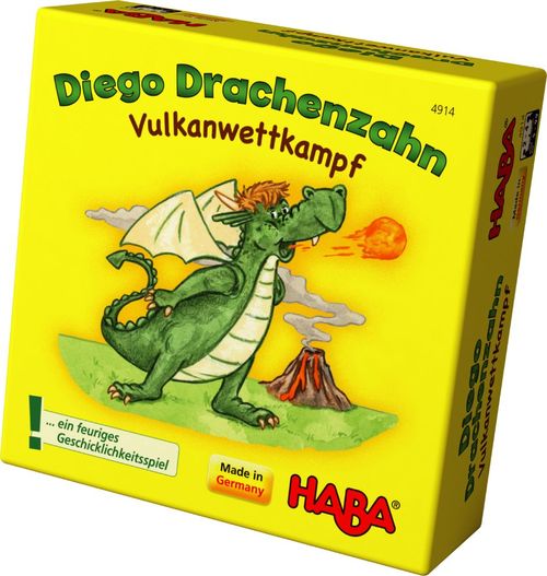 Обложка игры Дракон Диего -- вулканический конус