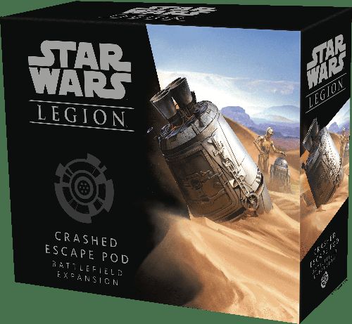 Обложка игры Star Wars: Legion - Crashed Escape Pod Battlefield Expansion
