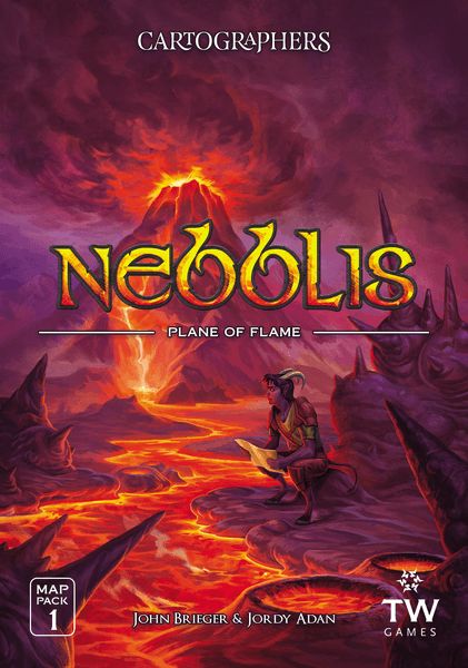 Обложка игры Cartographers Map Pack 1: Nebblis – Plane of Flame