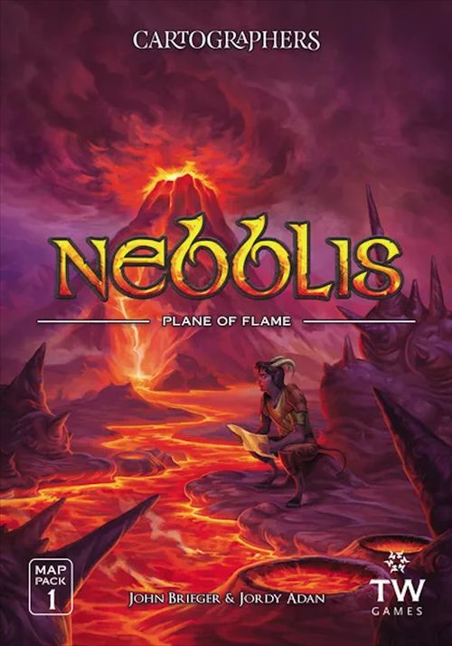 Cartographers Map Pack 1: Nebblis – Plane of Flame
