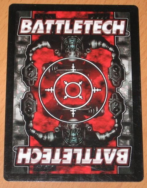 Обложка игры Battletech CCG