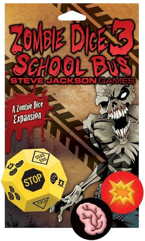 Обложка игры Zombie Dice 3: School bus