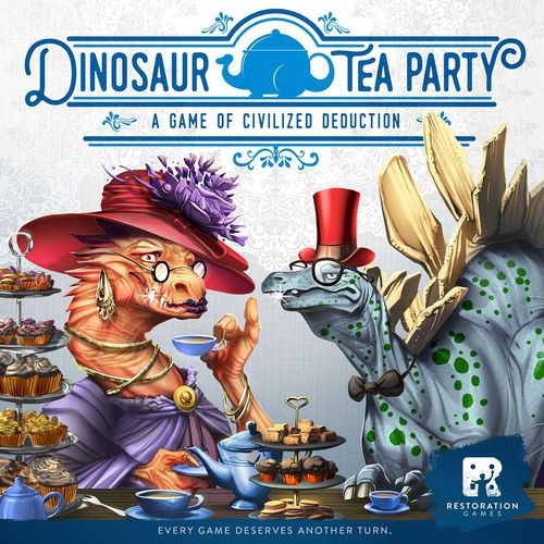 Обложка игры Dinosaur Tea Party