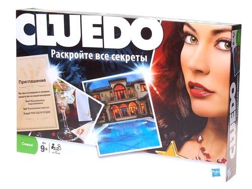 Обложка игры CLUEDO Раскройте все секреты