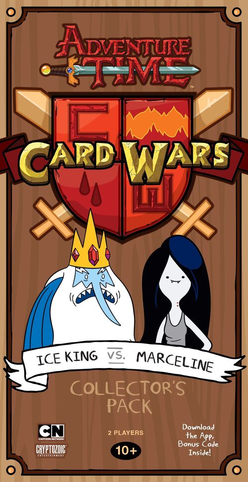 Обложка игры Adventure Time Card Wars: Ice King vs. Marceline