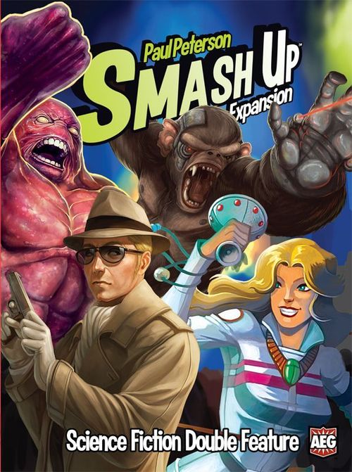 Обложка игры Smash Up: Science Fiction Double Feature