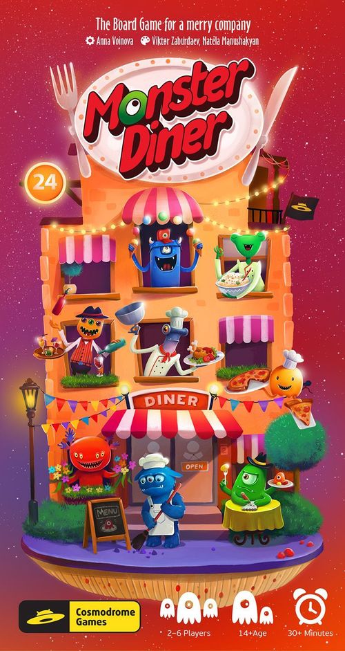 Обложка игры Ресторация монстров