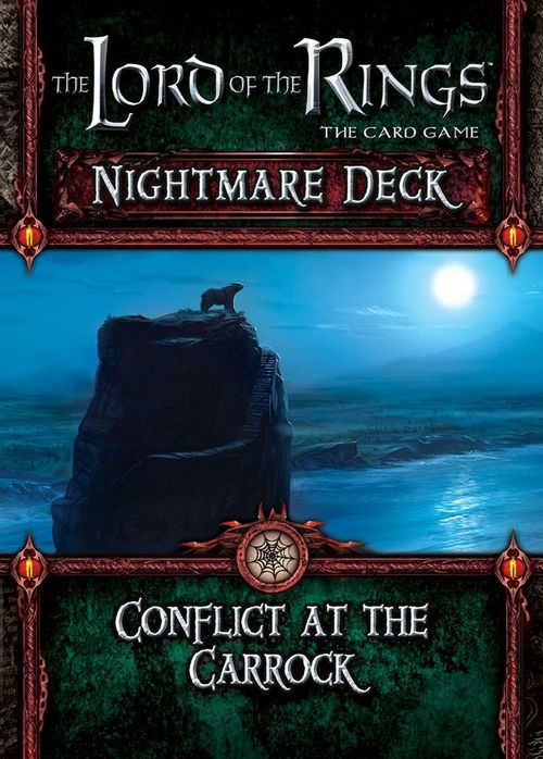 Обложка игры The Lord of the Rings: The Card Game – Nightmare Deck: Conflict at the Carrock