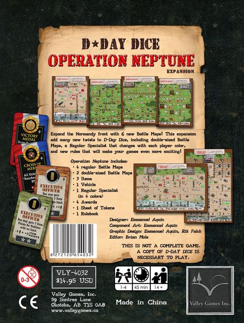 Обложка игры D-Day Dice: Operation Neptune