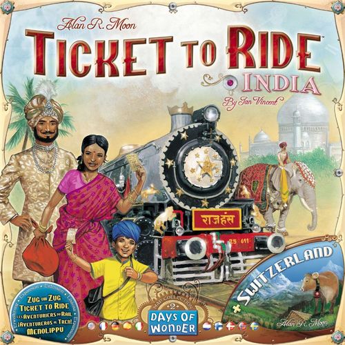 Обложка игры Ticket to Ride: India