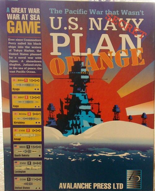 Обложка игры Great War at Sea: U.S. Navy Plan Orange