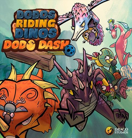 Обложка игры Dodos Riding Dinos: Dodo Dash