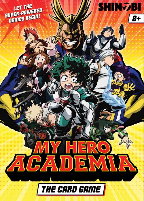 Обложка игры My Hero Academia: The Card Game