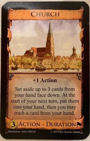 Обложка игры Dominion: Church Promo Card