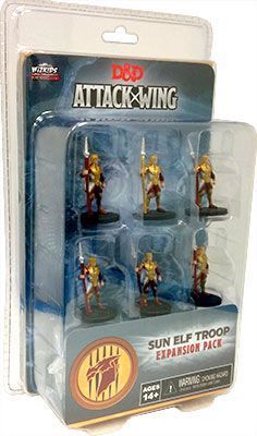 Обложка игры Dungeons & Dragons: Attack Wing – Sun Elf Troop Expansion Pack