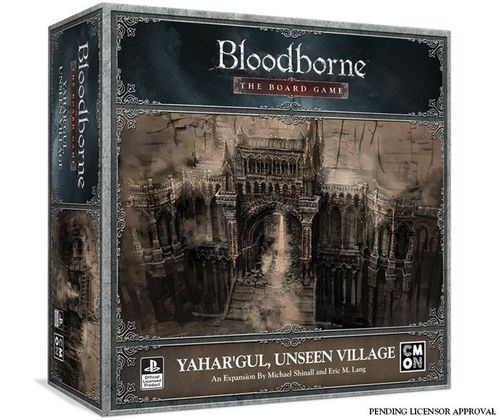 Обложка игры Bloodborne: The Board Game – Yahar'gul, Unseen Village