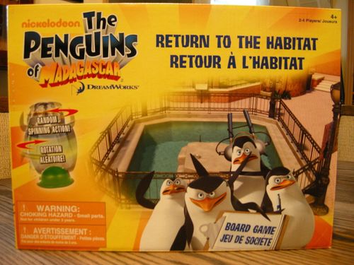 Обложка игры The Penguins of Madagascar: Return to the Habitat