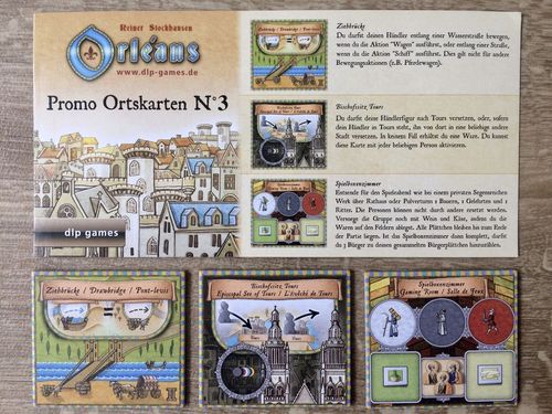 Обложка игры Orléans: Promo Ortskarten N°3