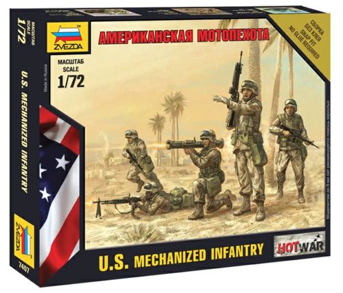 Обложка игры Hot War: Американская мотопехота