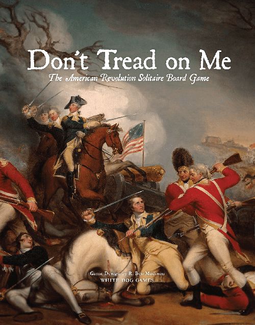 Обложка игры Don't Tread On Me: The American Revolution Solitaire Board Game