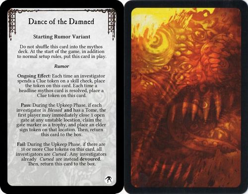Обложка игры Arkham Horror: Dance of the Damned (Mythos)