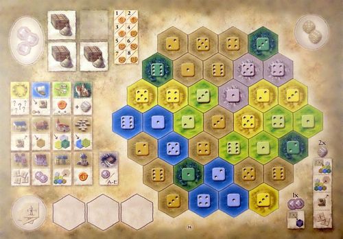 Обложка игры The Castles of Burgundy: 7th Expansion – German Board Game Championship Board 2016