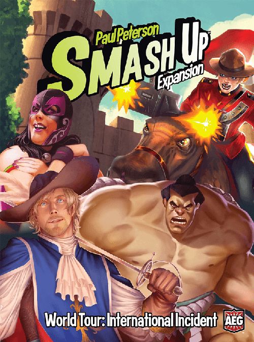Обложка игры Smash Up: World Tour — International Incident