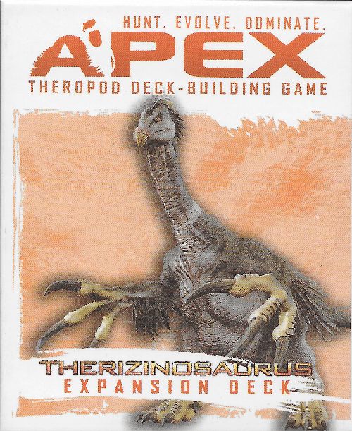 Обложка игры Apex Theropod Deck-Building Game: Therizinosaurus Expansion Deck