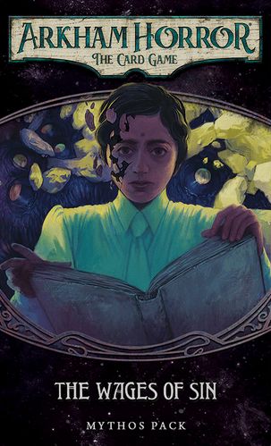 Обложка игры Ужас Аркхэма. Карточная игра: Нарушенный круг. Расплата за грехи