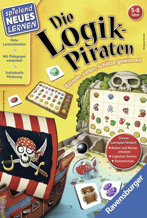 Обложка игры Die Logik-Piraten (логические пираты)
