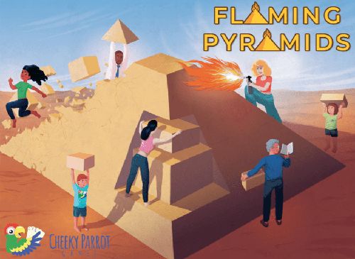 Обложка игры Flaming Pyramids