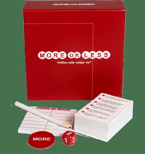 Обложка игры More or Less